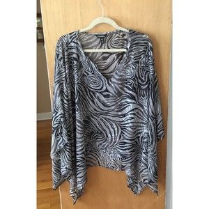 Women's sleeveless print cover top (George) XL 6-18